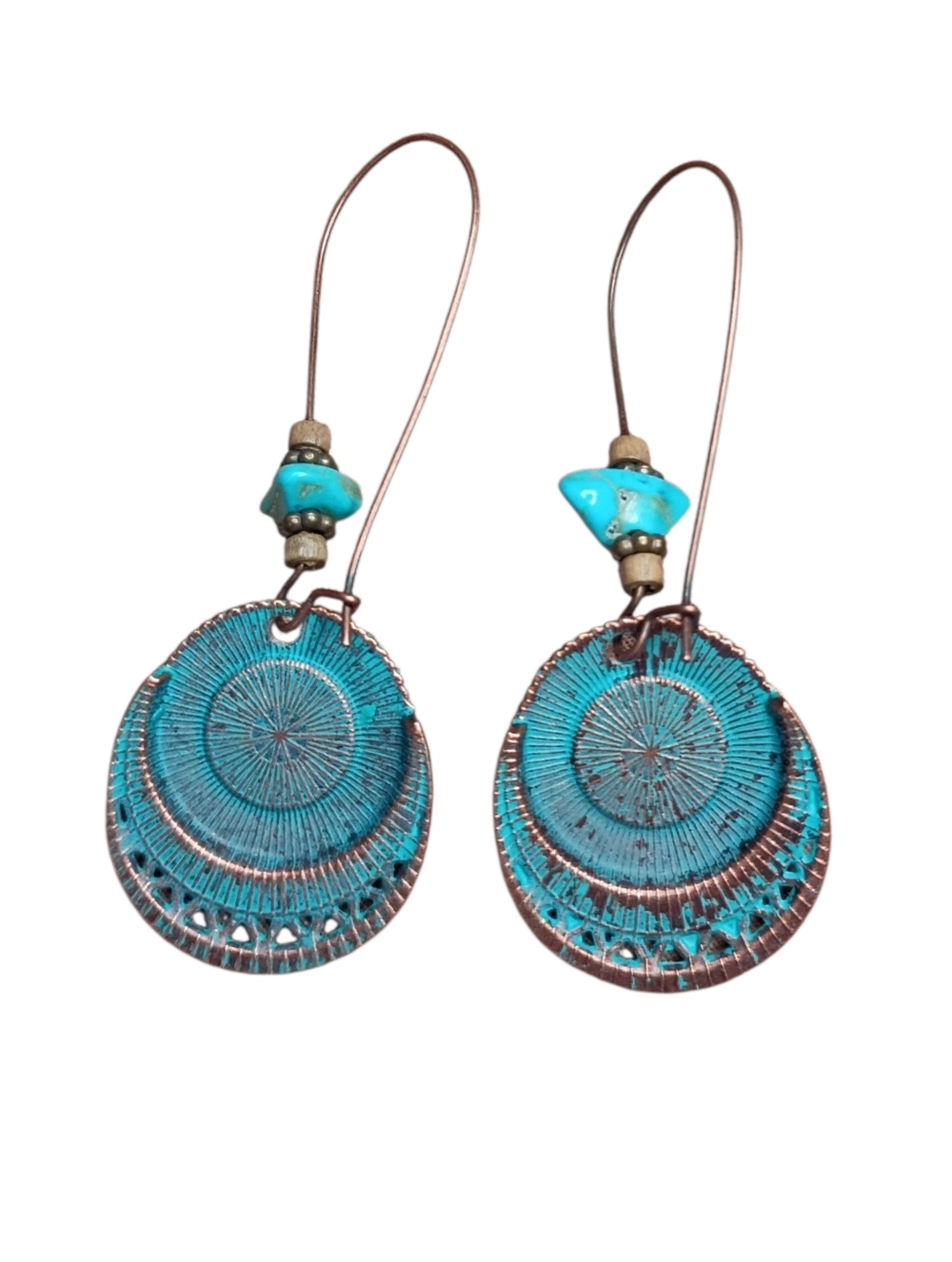 Set Of 2 Boho Dangle Earrings - Picture 5 of 6